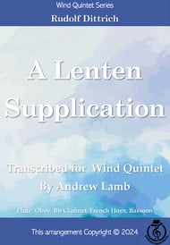 A Lenten Supplication P.O.D cover Thumbnail